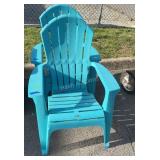 * change* Pair of Poly Outdoor Chairs,