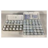 Used golf balls, 24 Srixon and 36 Taylor Made