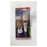 Donald Trump talking head pen, new in package,