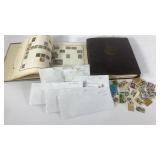 Stamp collection, US and foreign stamps, loose