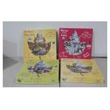 Four Season puzzles signs of spring, summer