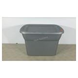 Sterilite 18 gallon tote with lid.