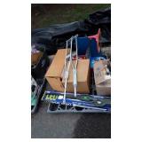 Skid Lot of Miscellaneous items, Home Clean out.