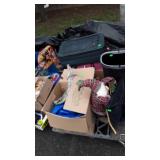 Skid Lot of Miscellaneous items, Home Clean out.
