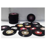 Stack of records, no covers.  Jim Reeves, The 5th