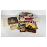 Ephemera, road maps, auto parts catalogs, Dune