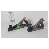 Two Stanley hand wood planers