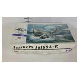 HASEGAWA model airplane kit. Junkers Jul88A/E.
