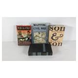 Civil War books, includes first edition Never