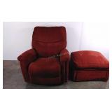 La-Z-Boy recliner and an ottoman, seller code EL