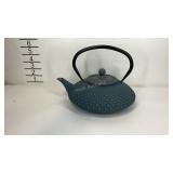 Painted tea kettle
