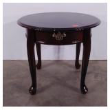 Queen Anne style table, faux drawer