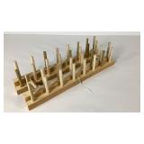 Two plate racks, 16 inches long