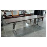 8 ft. folding tabke, heavy weight, paint marks as