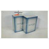 Two YACHT MAN, METAL, eau de toilette spray. 3.4