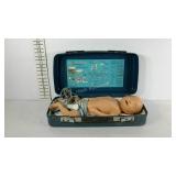 RESUSCI BABY, medical training device with case.