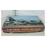 HASEGAWA model airplane kit.  S-3B Viking 