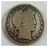 1900 Barber Half Dollar