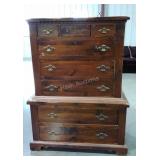 Chest on chest, 42 x 21 x 56