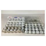 Used Callaway golf balls, 60 balls, mixed models