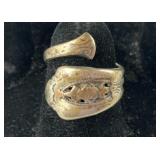 Vintage Spoon Ring 4.4 grams Sterling Silver,