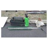 Hardware Group includes, 3 sprayer tanks, border