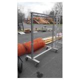 Commercial grade Clothing Display Rack, on nylon
