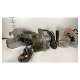 Power tools, 3in belt sander craftsman, zip saw