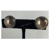 Sterling silver clip on earrings