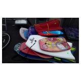 Group of 10 Water Boogie Boards, plastic Snow