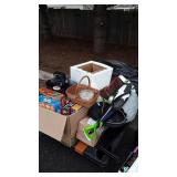 Skid Lot of Miscellaneous items, Home Clean out.