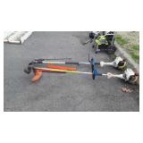 Two Stihl Weedeaters, one with 20" Hedge Clipper