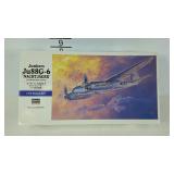 HASEGAWA model airplane kit. Junkers Jul88G--6