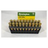 Ammo, Remington 243 Win 100gr core Lokt soft pt