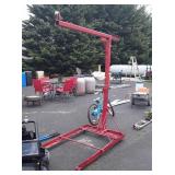 Shop Crane, Honemade Engine Hoist type, Not