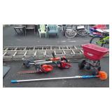 Outdoor garden items: prunners/ clippers,
