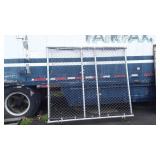 Chain Link Gate Panel, 6x6ft frame