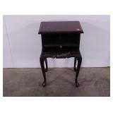 Telephone table,  16 x 12 x 26
