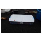 Sterlite 67qt Storage Container filled with used