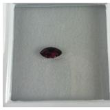 .70 AA Orissa rhodolite garnet 8x4mm marquise cut