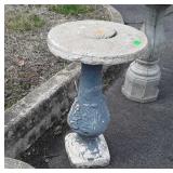 Concrete Bird bath Base stand Only, 26"