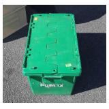 Green Commercial Shipping Storage Tote