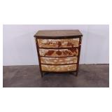 Chest of drawers, really pretty hardware, has