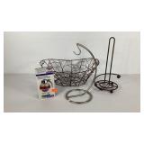Kitchenwares , banana hanger, paper towel holder,