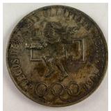 1968 Mexico Olympics 25 pesos coin