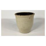 Stoneware crock, 6 inches across and 6 inches