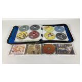 Music CDs, binder full, artists include R Kelly,