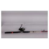 American Spirit Nite Stick rod and reel, 8 ft.