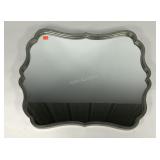 Framed mirror, 30x24