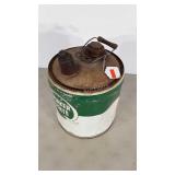 Quaker State 5 Gallon Motor Oil Can